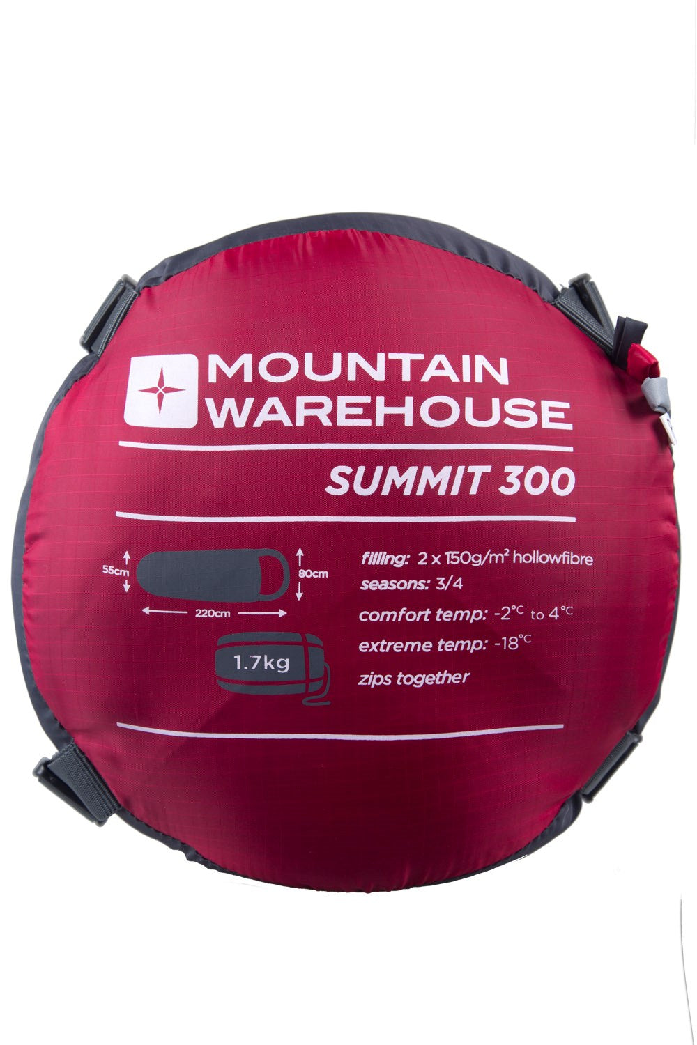 Mountain Warehouse Summit 300 Winter Sleeping Bag