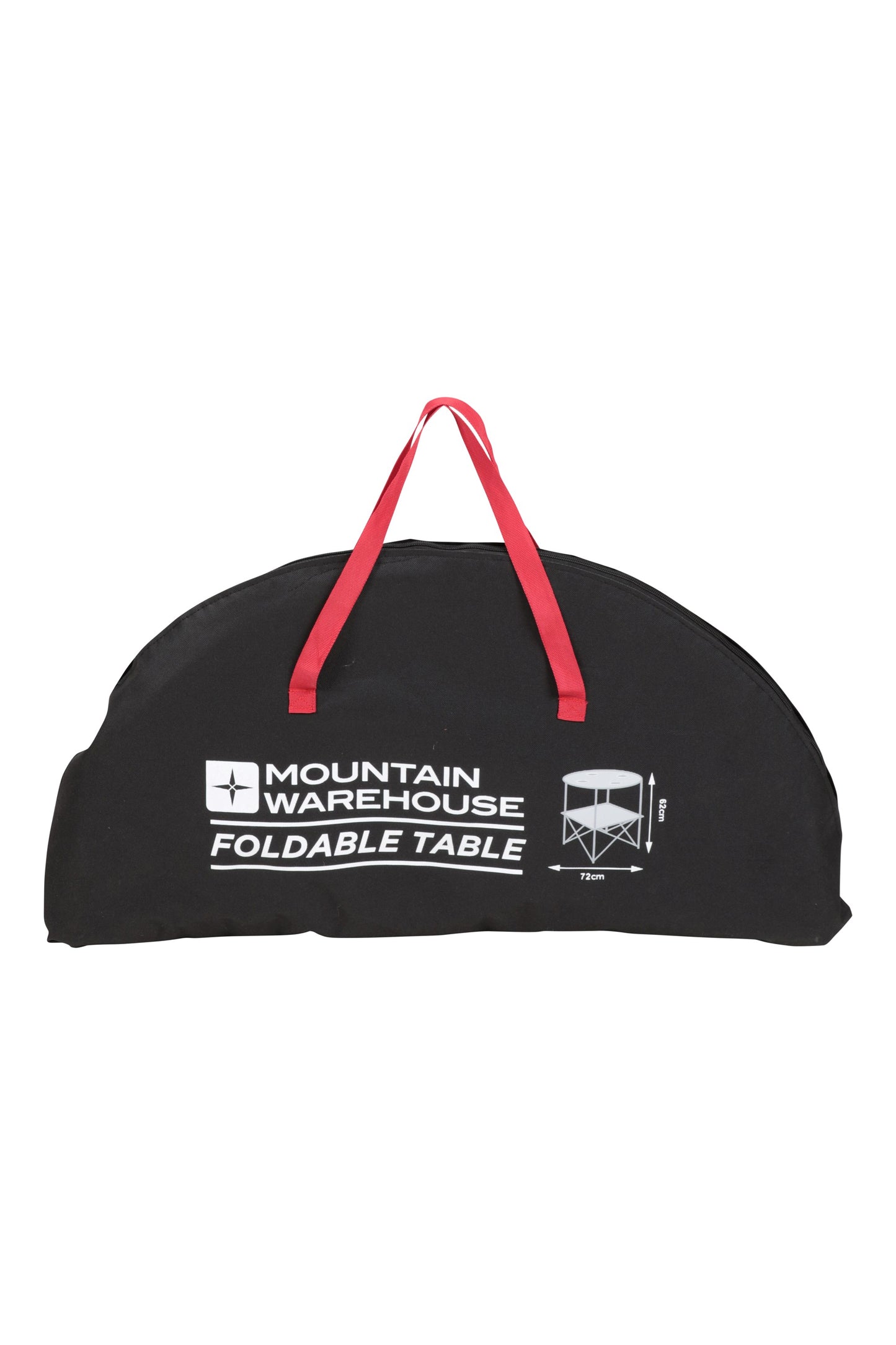 Mountain Warehouse Round Foldable Camping Table With Cup Holders