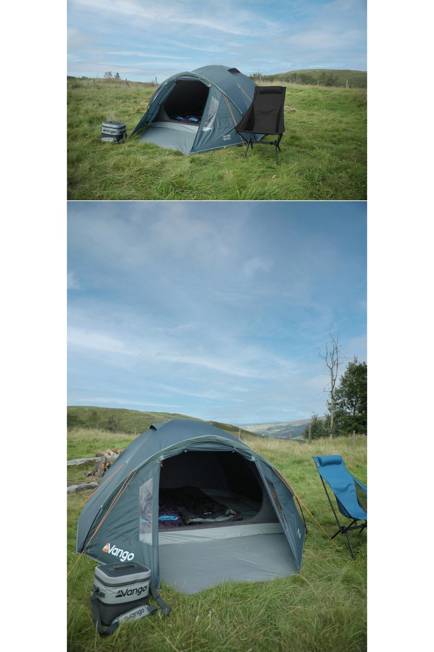 Vango M1332F Tay 400 Poled Tent (4 Person)