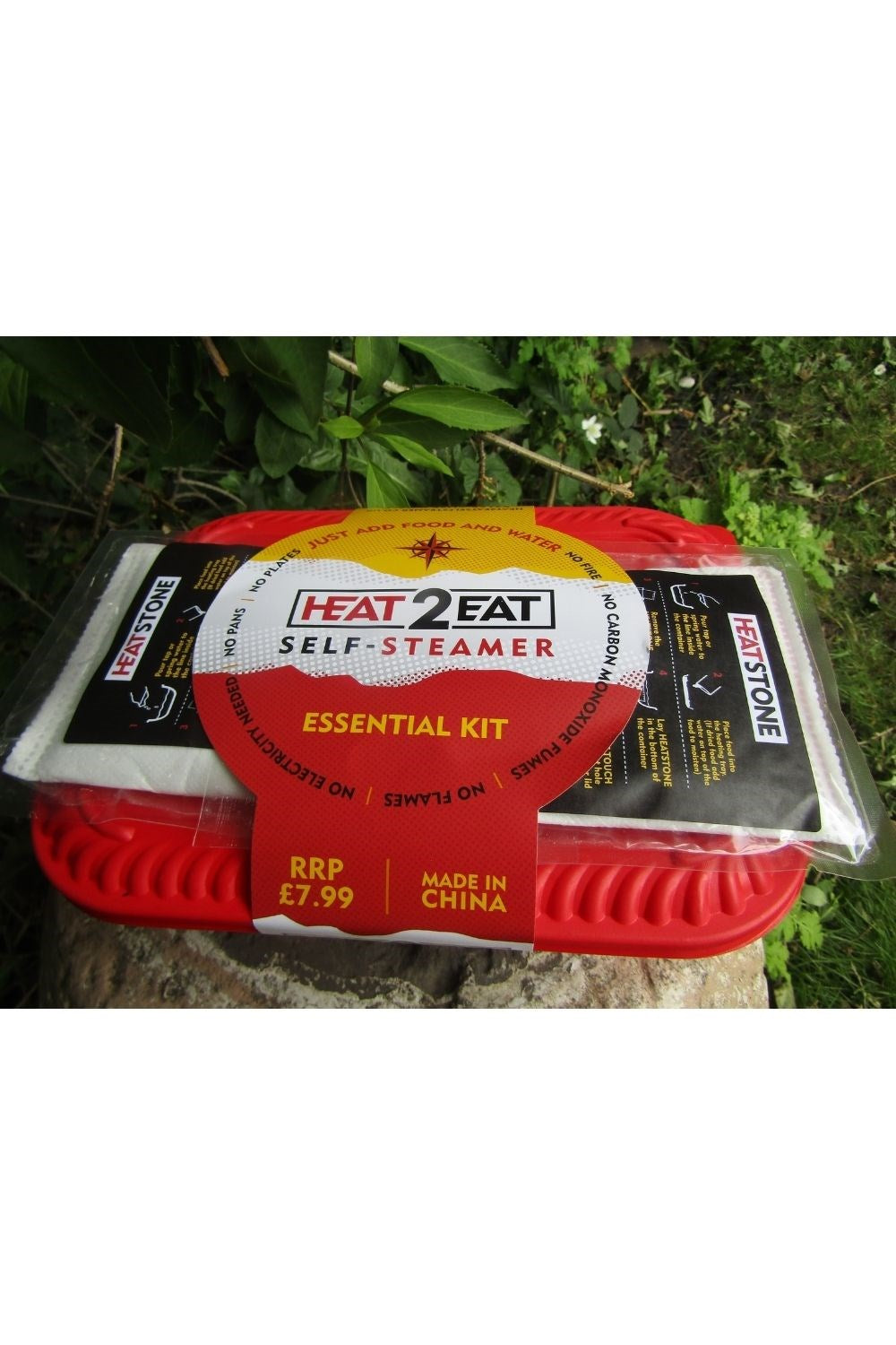 Medium Semi-Reusable Self Steamer + 2 HeatStones