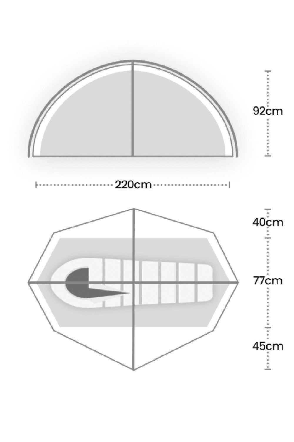Wild Country M17030 Helm Compact 1 Tent