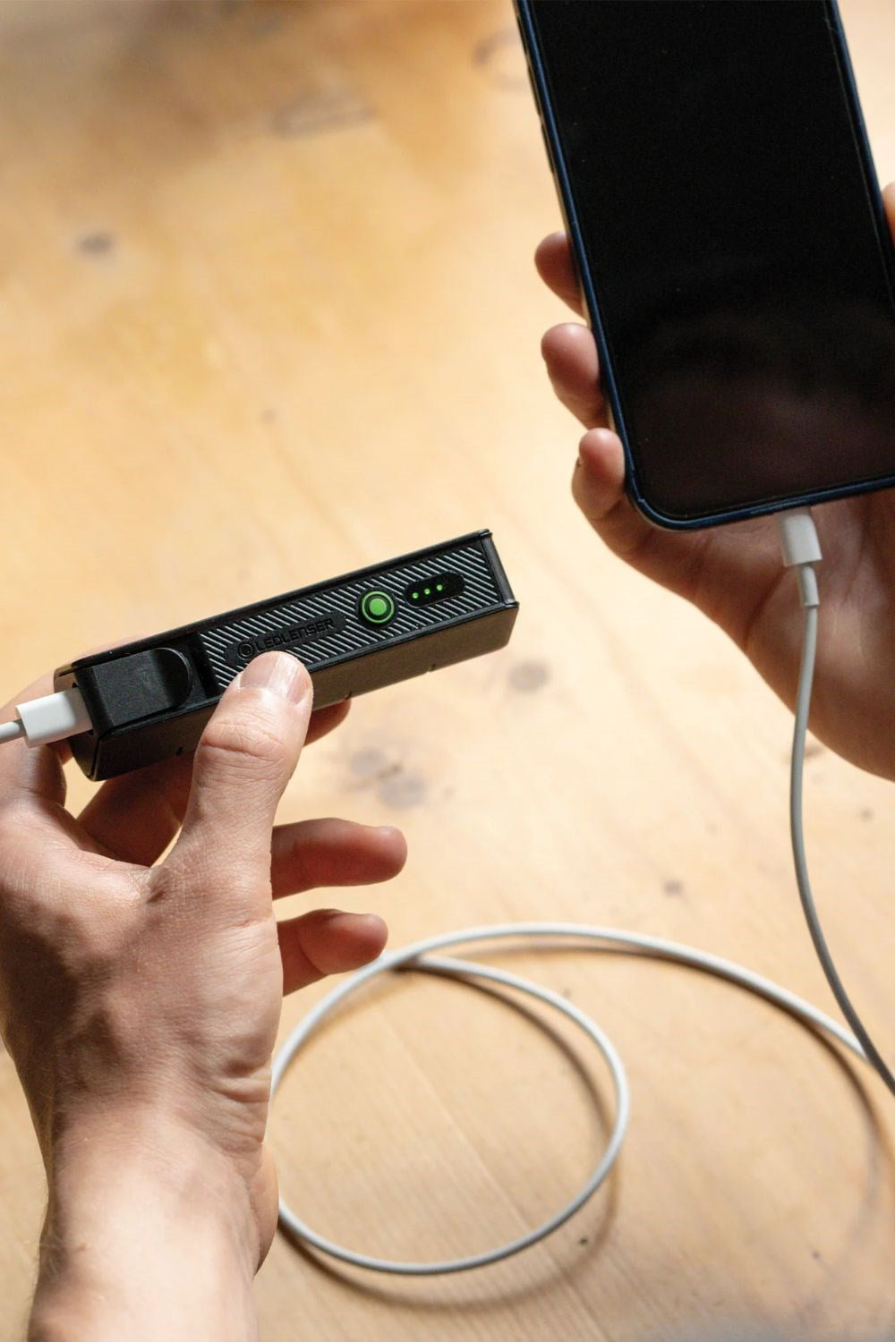 Ledlenser M17F97 Flex5 Powerbankplus 1x L-ion 21700 (4500mah)