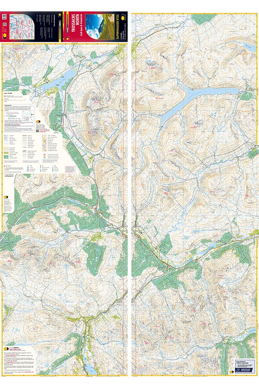 M2EE47 Loch Lomond & The Trossachs Superwalker Map Set