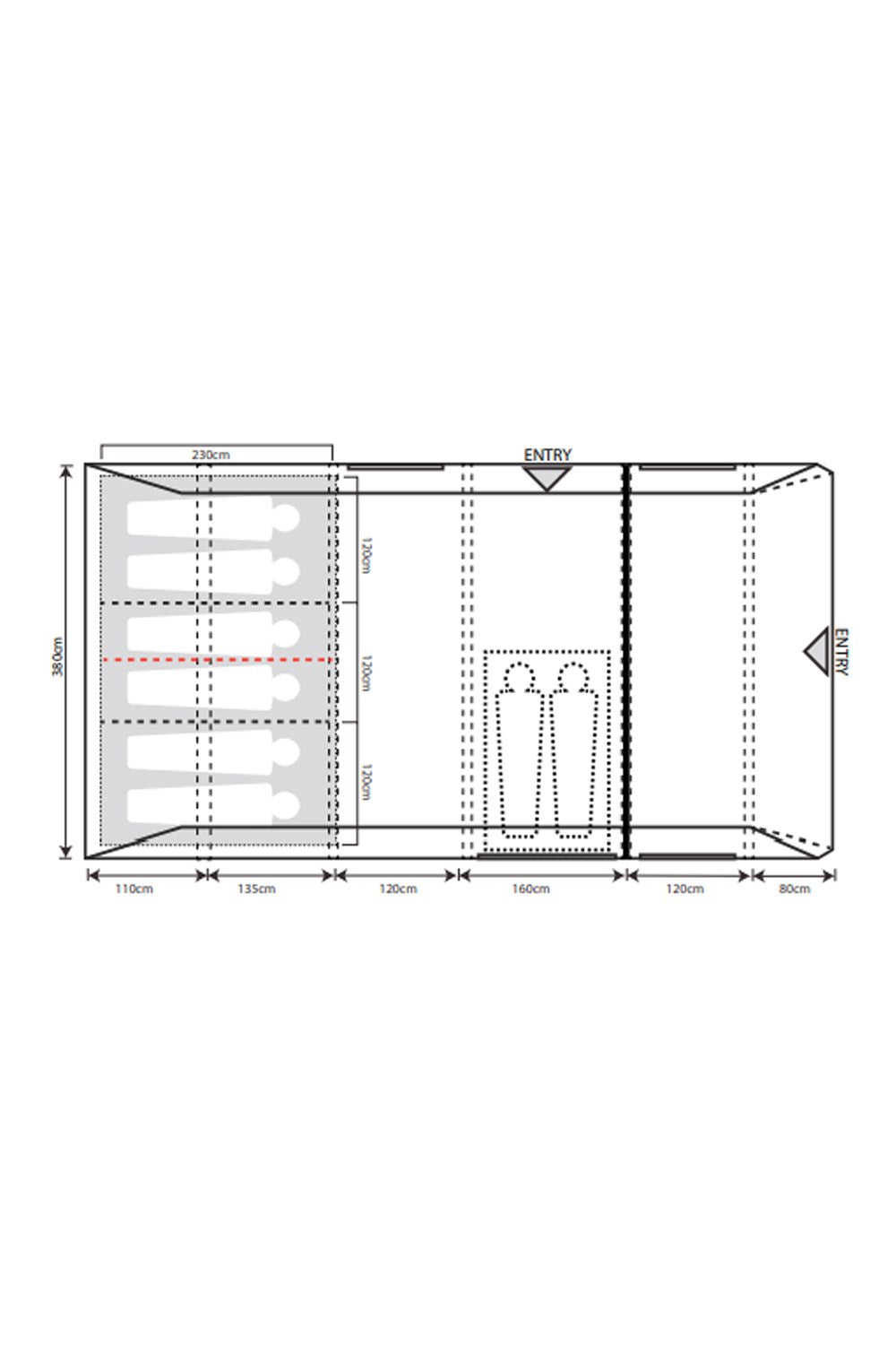 Airedale 6.0s (2022) 6 Man Tent