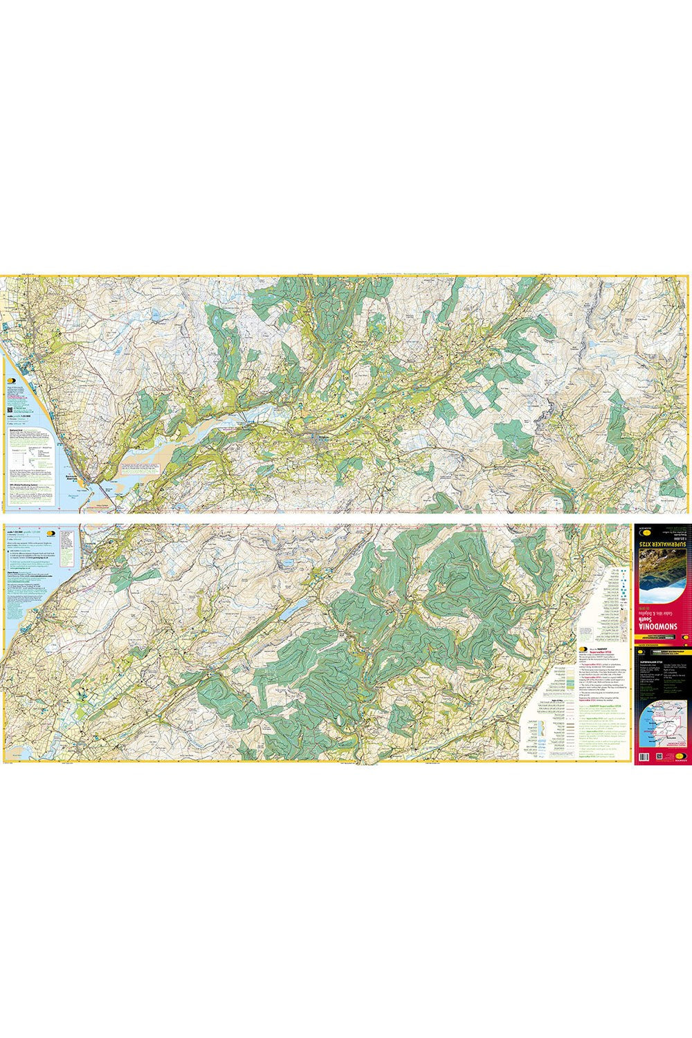 M3D816 Snowdonia Superwalker Map Set