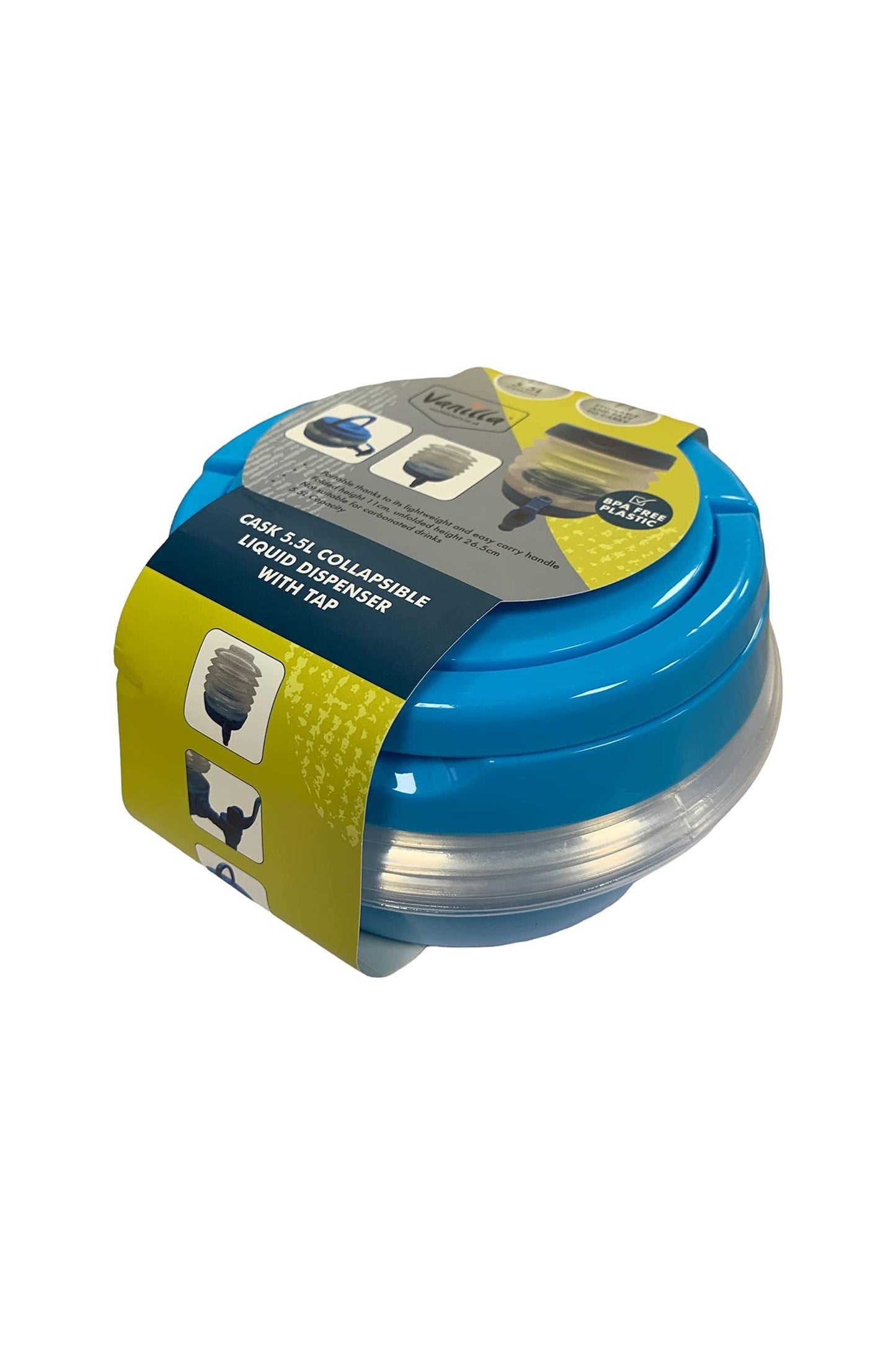 Collapsible 5.5L Water Dispenser Keg
