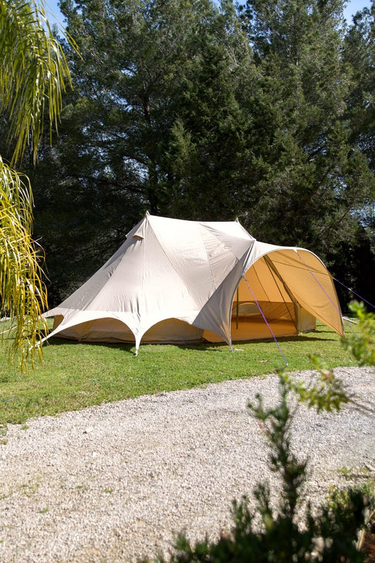 6x4m Star Emperor Bell Tent Canvas 285gsm