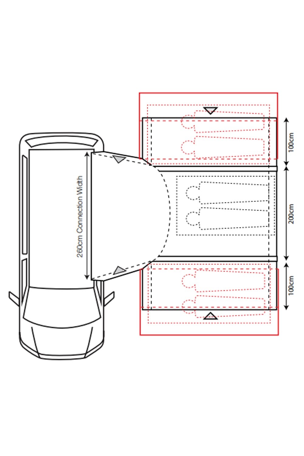 Cayman Combo Air Mid (22) 210 - 255 Awning
