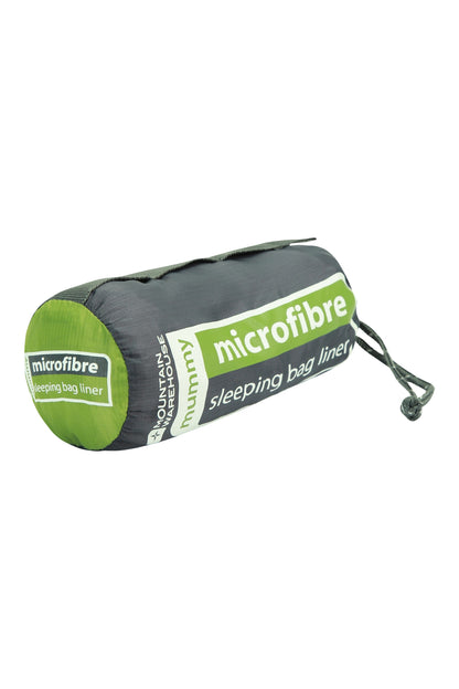 Mountain Warehouse Microfibre Mummy Sleeping Bag Liner
