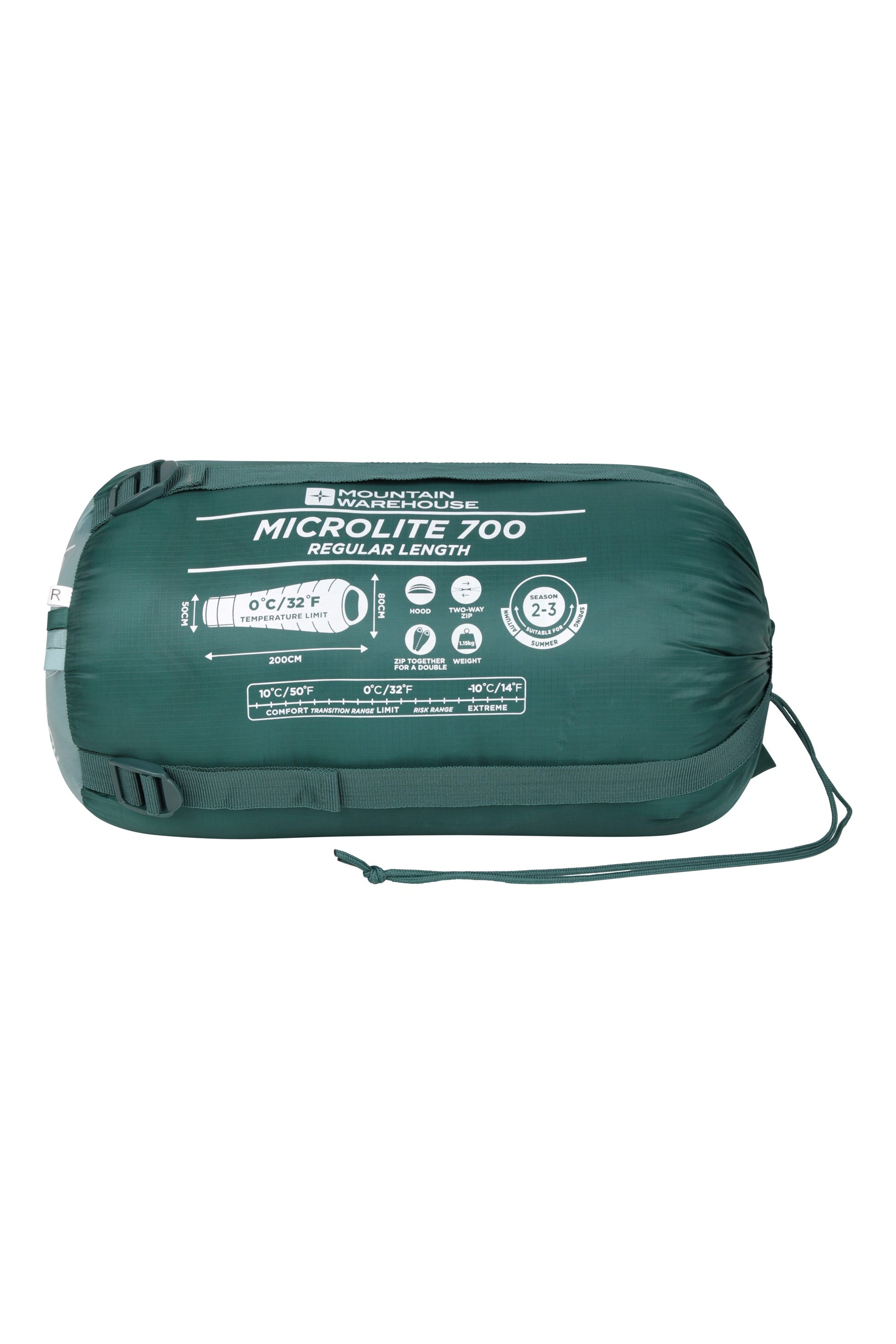 Mountain Warehouse 021772 MICROLITE 700 SLEEPING BAG