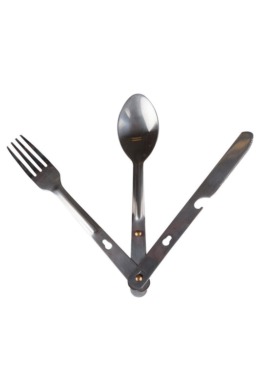 Mountain Warehouse KFS Set - Stainless Steel Cutlery