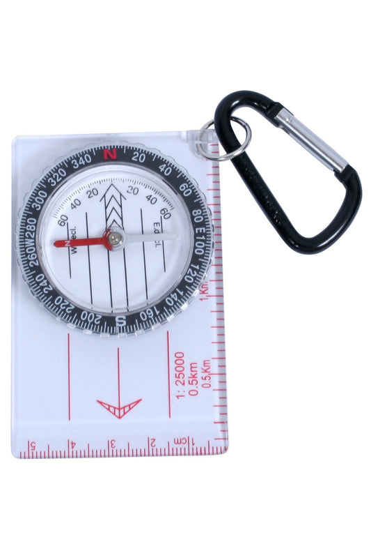 Mountain Warehouse Compass Map With Karabiner