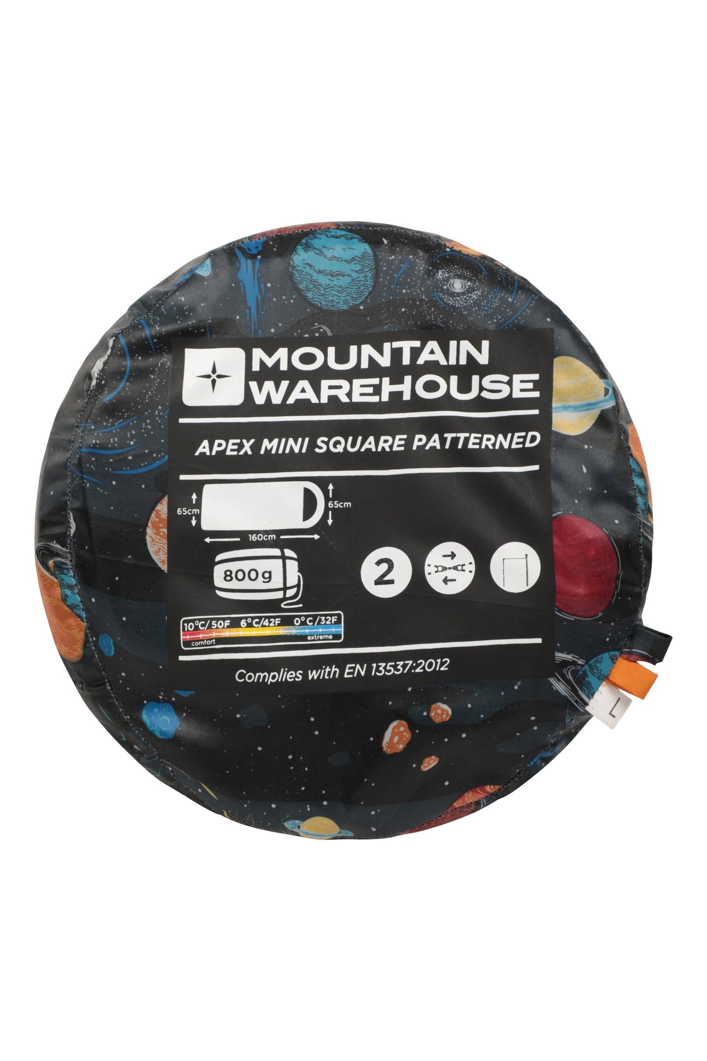 Mountain Warehouse Apex Mini Mid Season Sleeping Bag