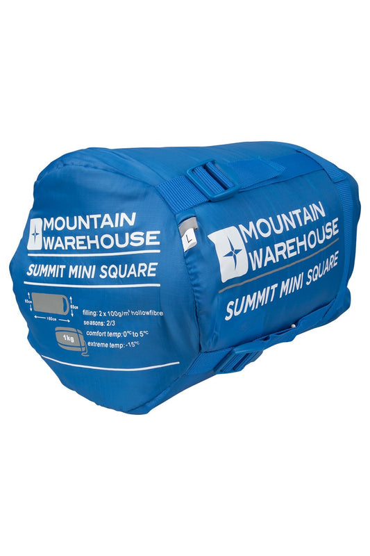 Mountain Warehouse Summit Mini Square Kids Sleeping Bag