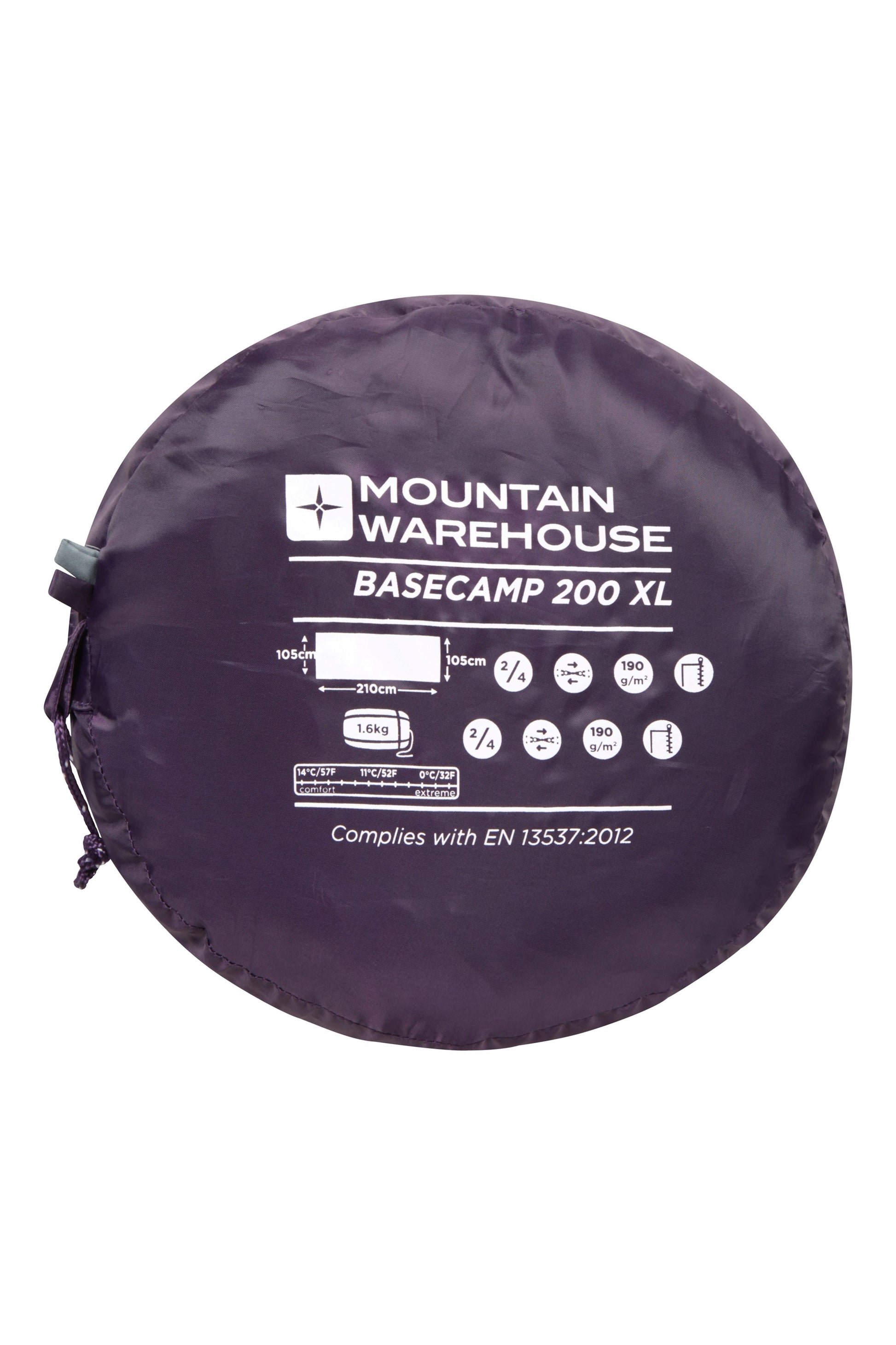 Mountain Warehouse Basecamp 200 XL Sleeping Bag
