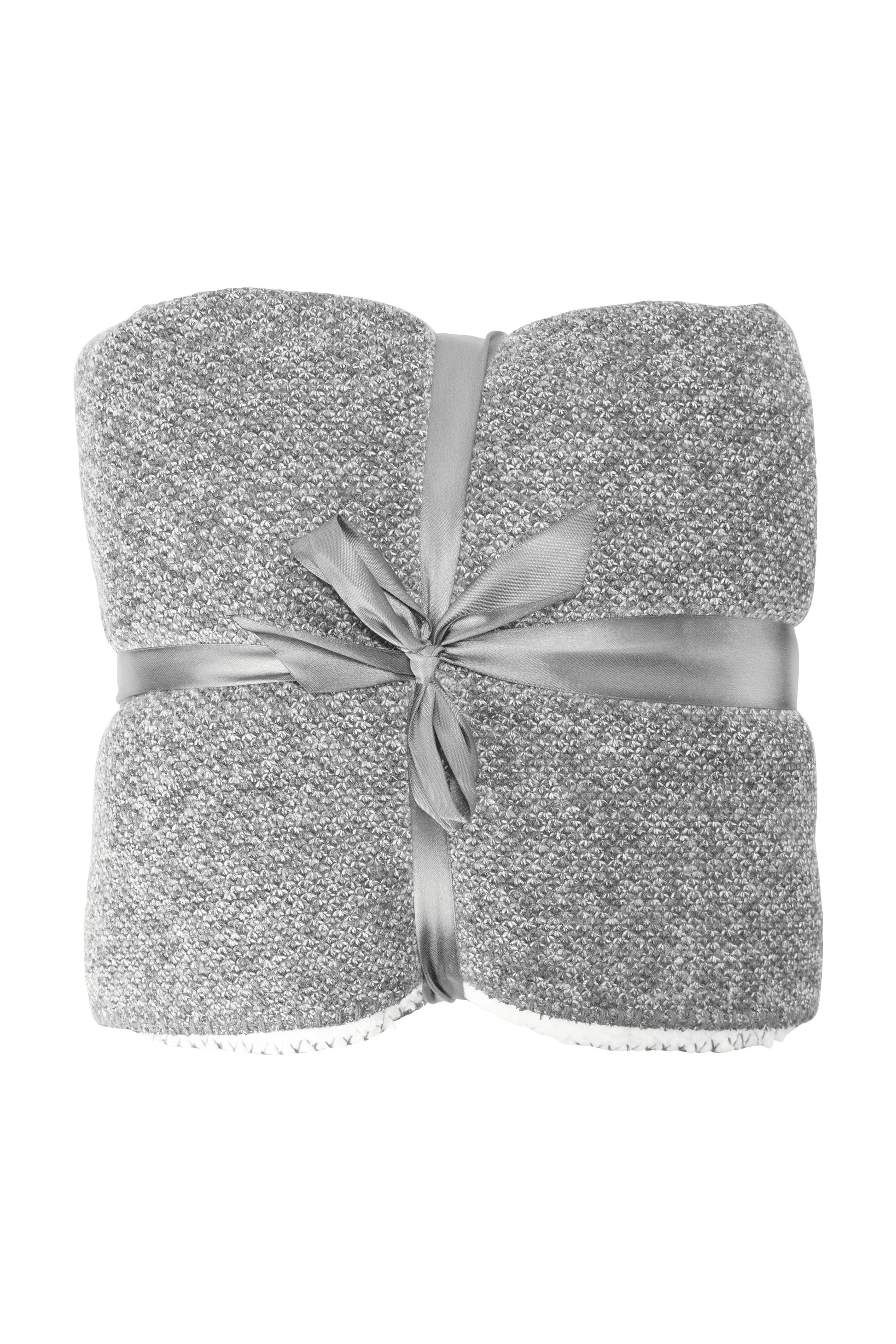 Mountain Warehouse Double Fleece Melange Blanket