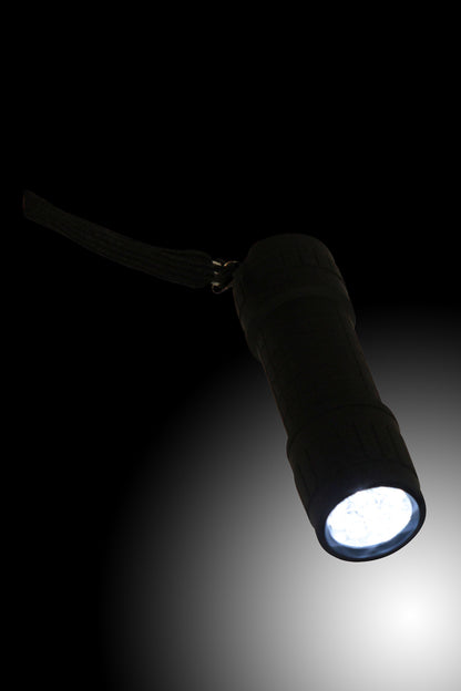 Mountain Warehouse 9 LED Mini Rubber Torch