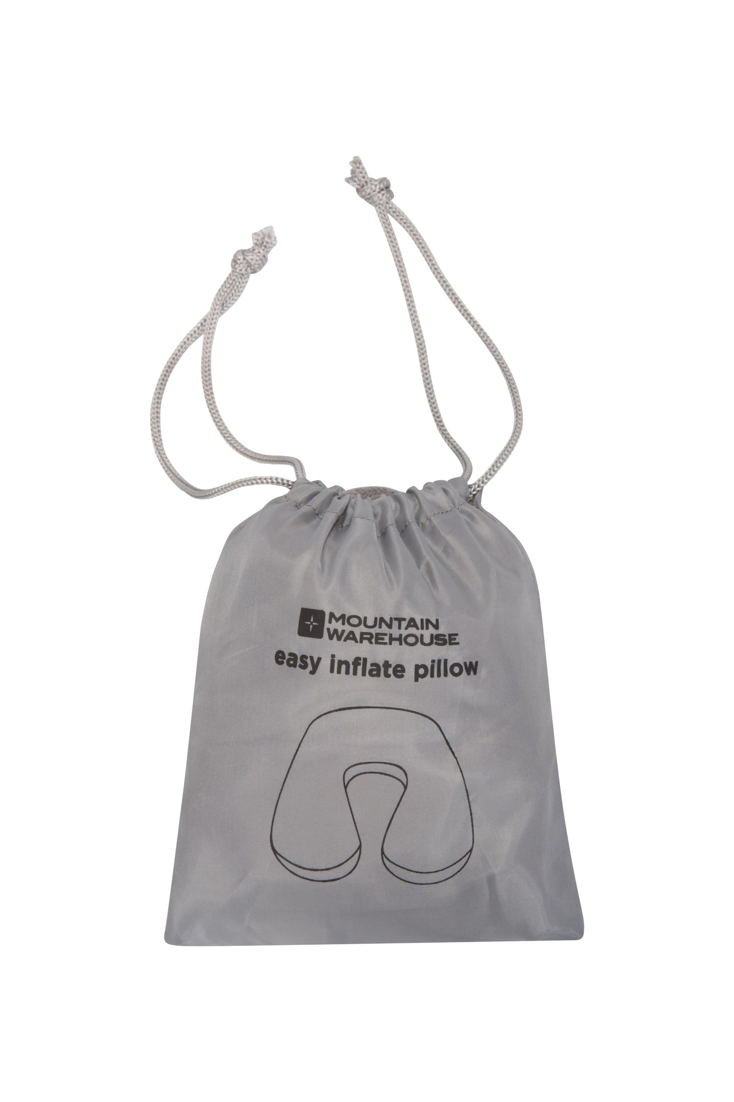 Mountain Warehouse Easy Inflate Fleece Pillow