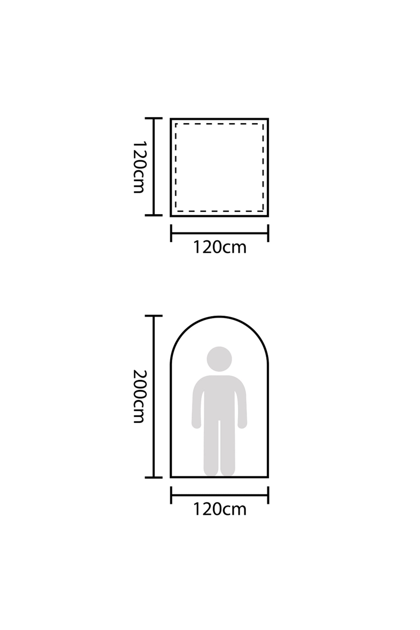 Mountain Warehouse Pop-Up Shower Toilet Tent
