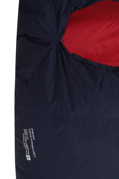 Mountain Warehouse Lightweight Down Double Summer Sleeping Bag