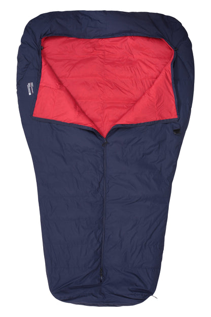 Mountain Warehouse Lightweight Down Double Summer Sleeping Bag