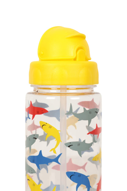 Mountain Warehouse BPA-Free Shark Print Kids Water Bottle - 450ml
