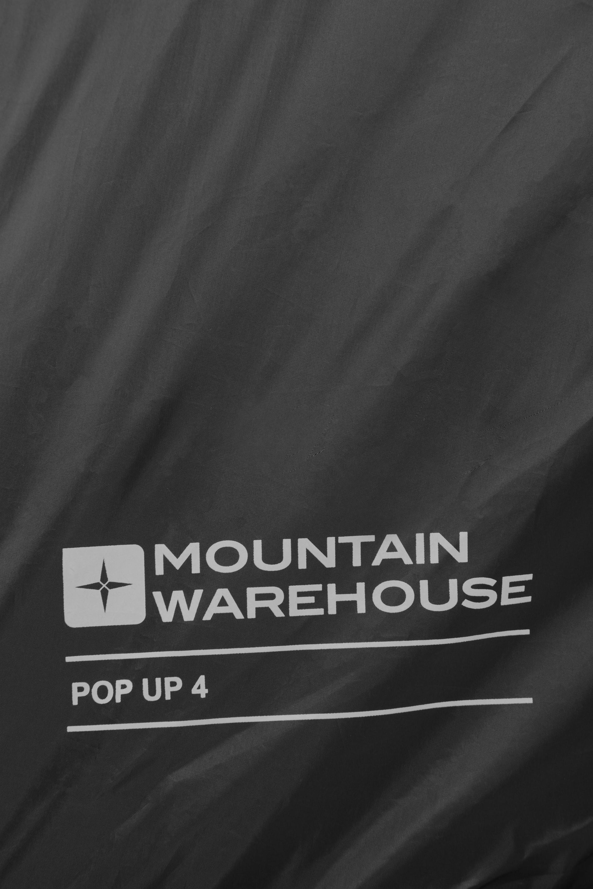 Mountain Warehouse Pop-Up Single Skin 4 Man Tent