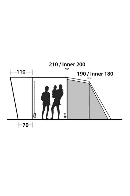 Easy Camp Palmdale 500 - 5 Person Tent