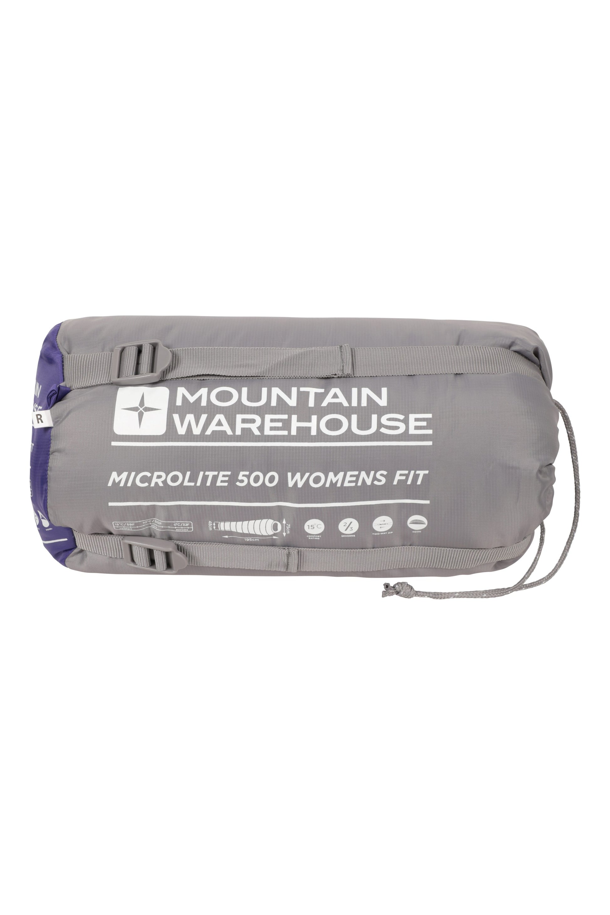 Mountain Warehouse Microlite 500 Womens Fit Sleeping Bag