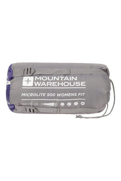 Mountain Warehouse Microlite 500 Womens Fit Sleeping Bag
