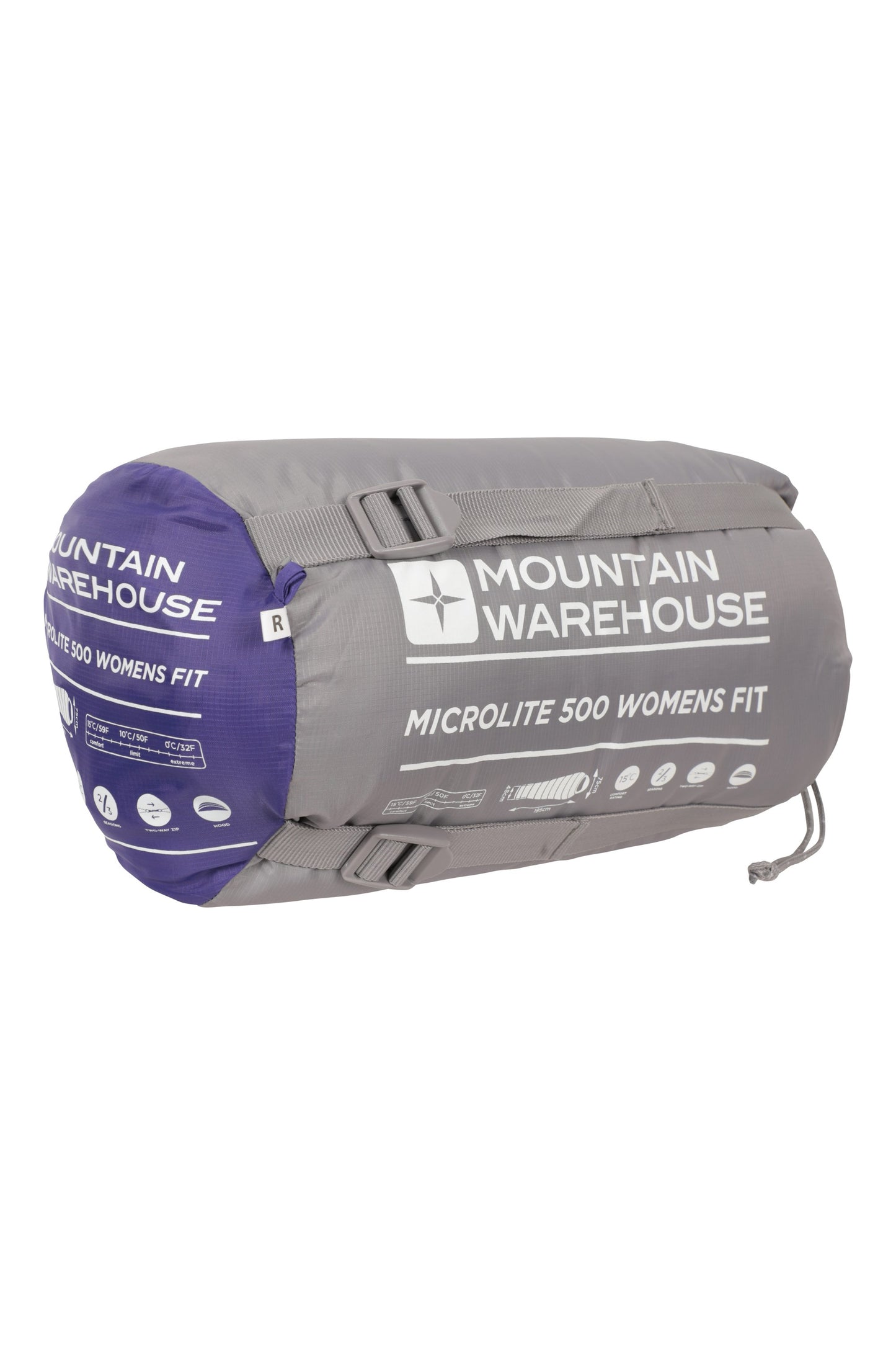 Mountain Warehouse Microlite 500 Womens Fit Sleeping Bag