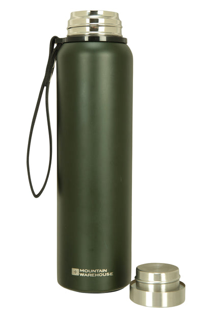 Mountain Warehouse Double-Walled Matt Finish Flask - 1L