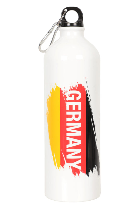Mountain Warehouse 1L Metallic Bottle With Karabiner - Germany