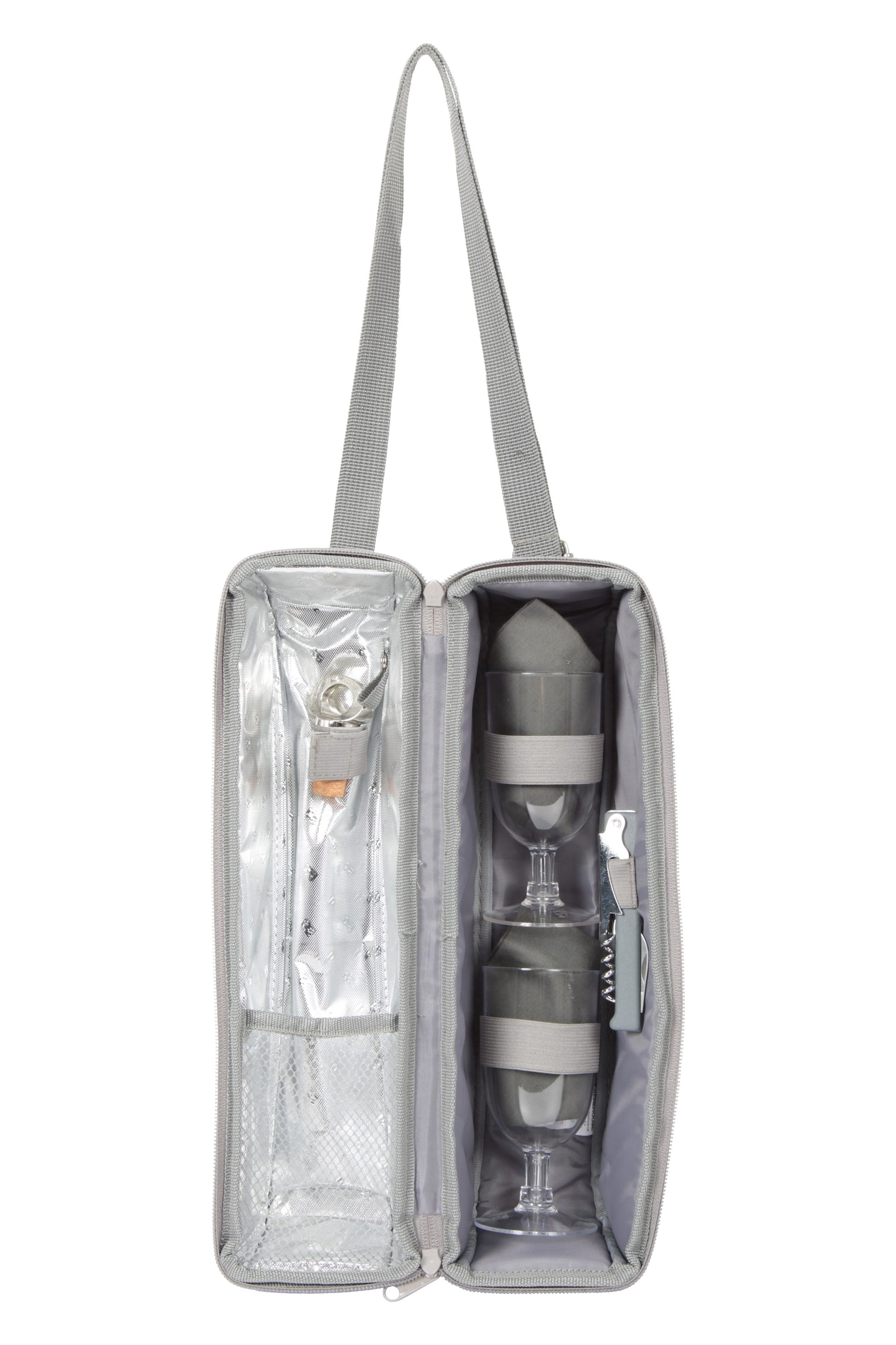 Mountain Warehouse Wine Cooler With Glasses