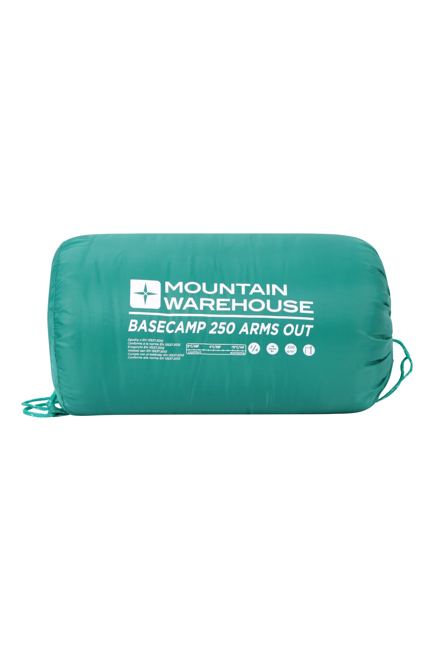 Mountain Warehouse Basecamp 250 Arms Out Sleeping Bag