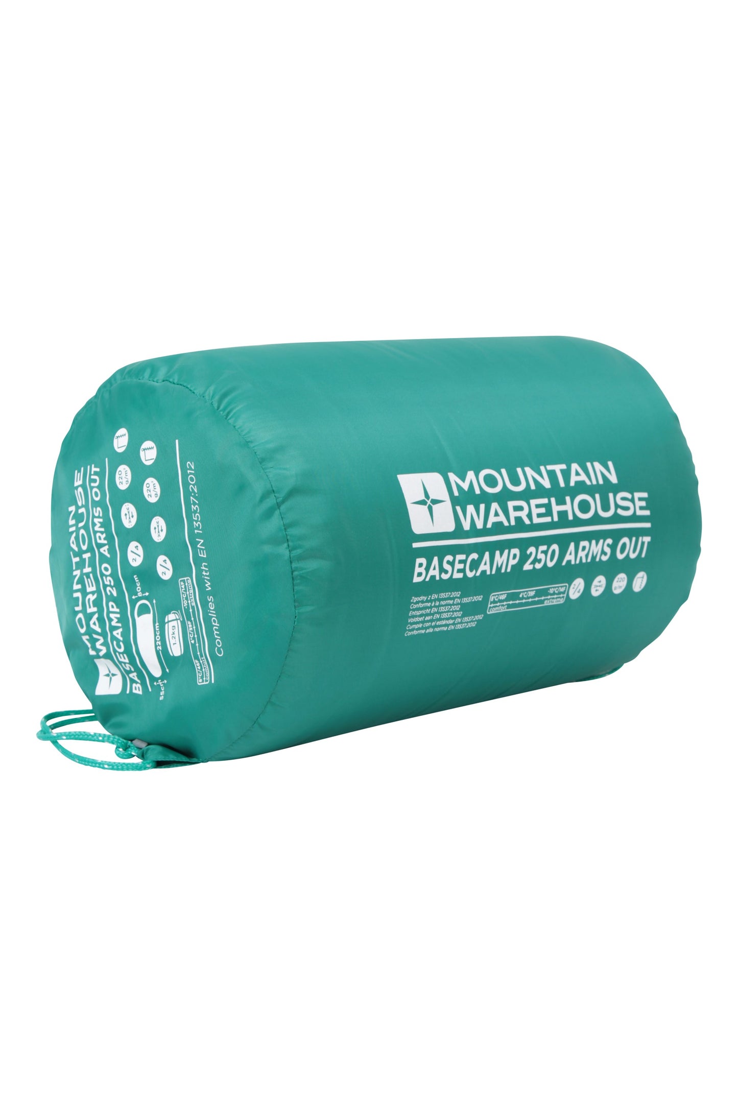 Mountain Warehouse Basecamp 250 Arms Out Sleeping Bag