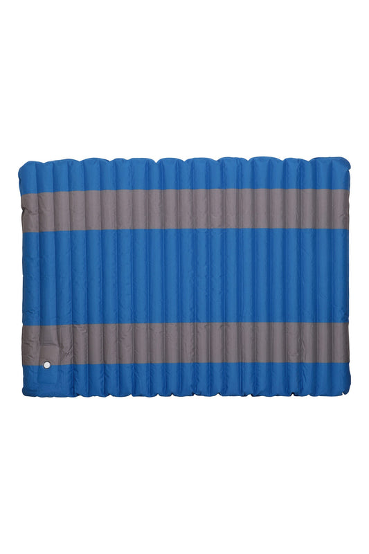 Mountain Warehouse Double Inflating Airbed With Foot Pump