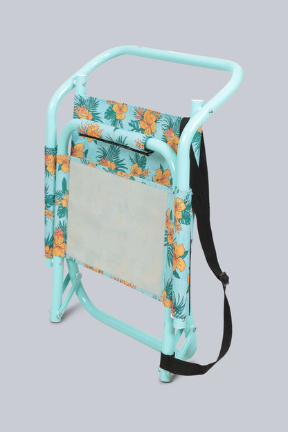 Animal Low Pattern Print Beach Chair