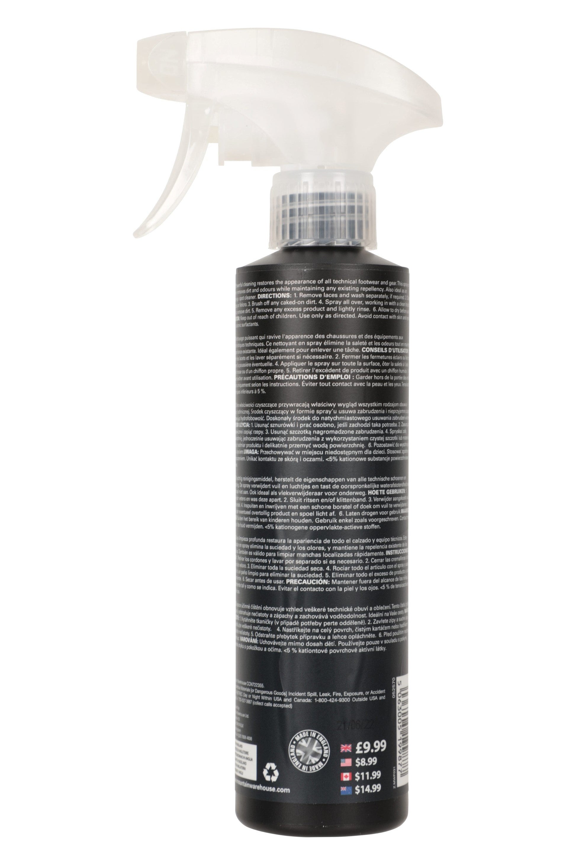 Grangers Footwear And Gear Cleaner