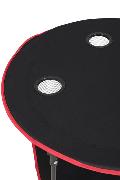 Mountain Warehouse Round Foldable Camping Table With Cup Holders