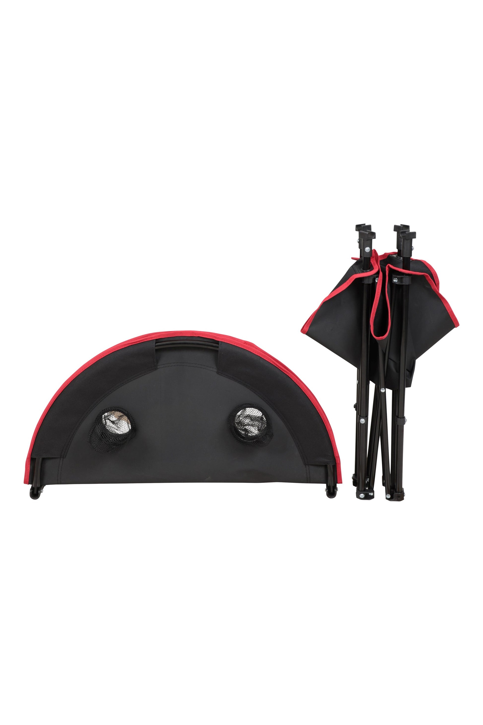 Mountain Warehouse Round Foldable Camping Table With Cup Holders