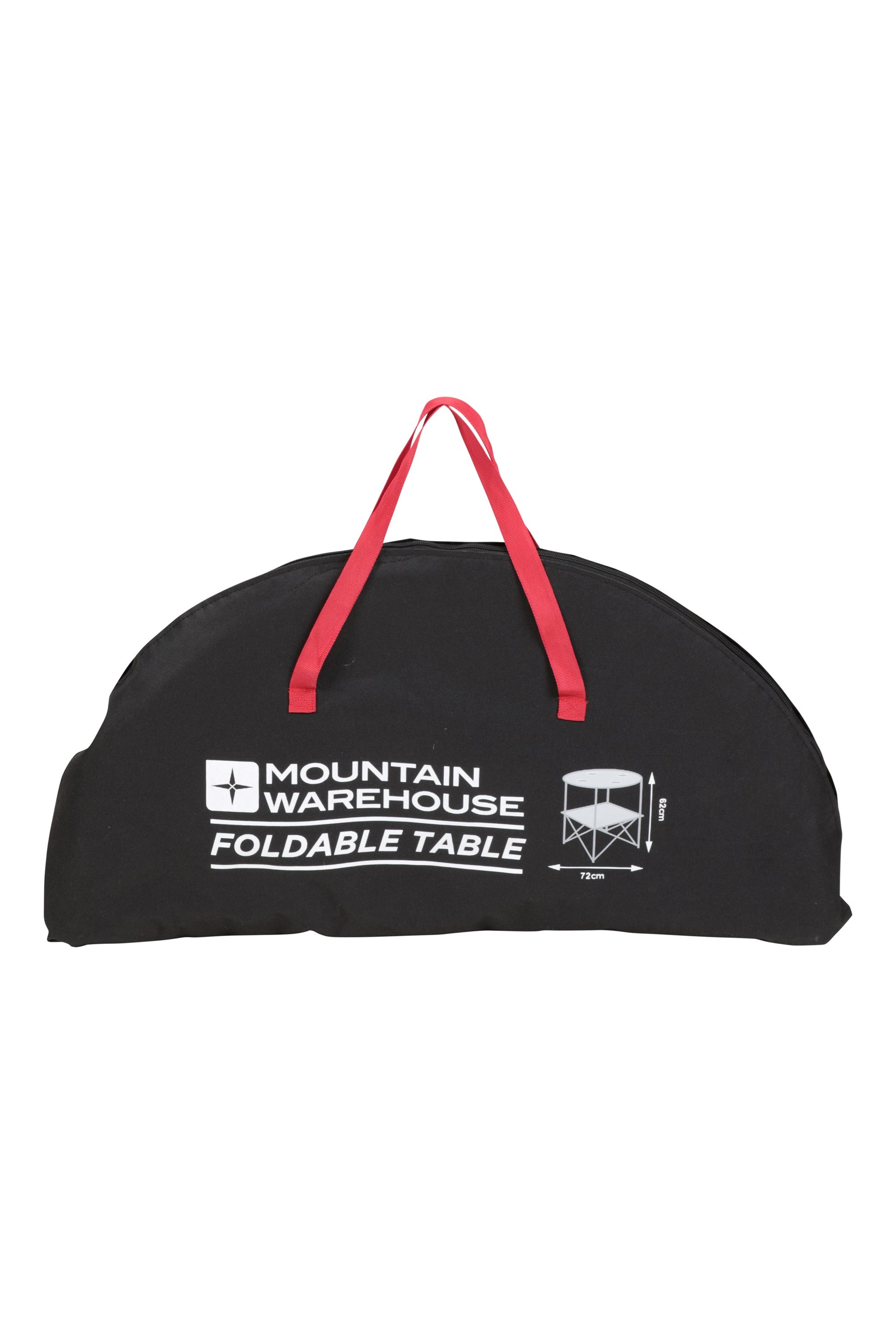 Mountain Warehouse Round Foldable Camping Table With Cup Holders