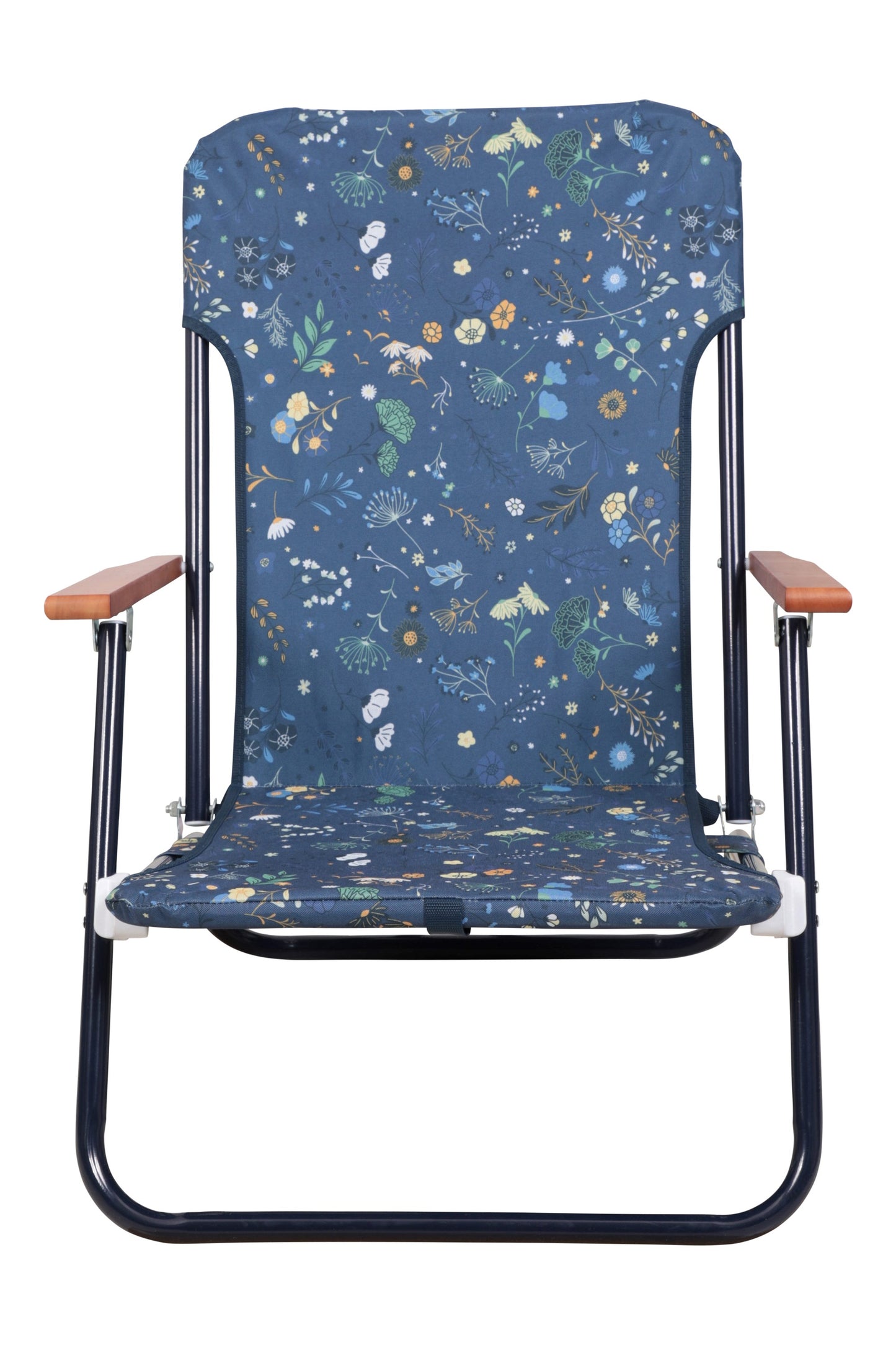 Mountain Warehouse Wooden Armrest Patterned Folding Chair