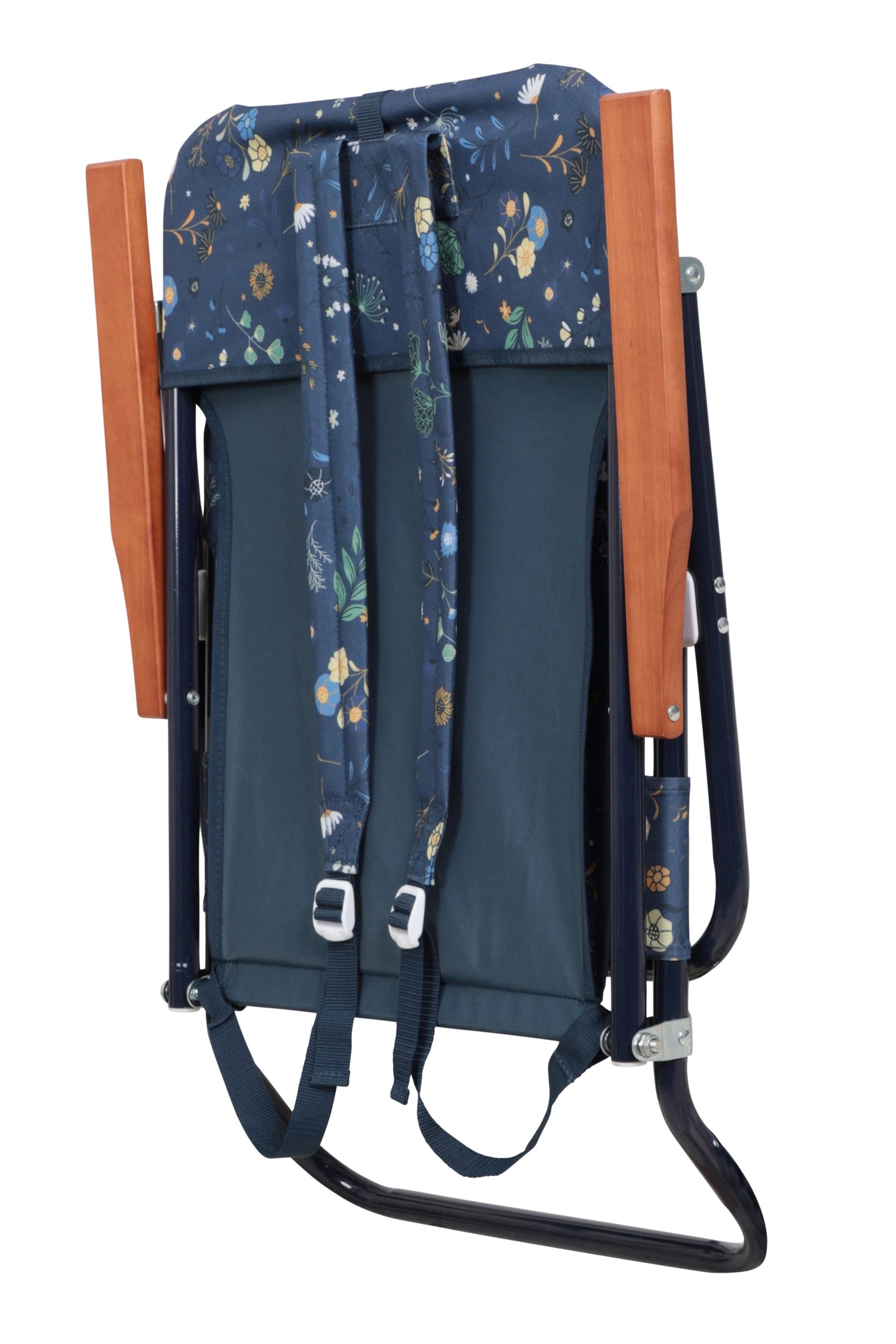 Mountain Warehouse Wooden Armrest Patterned Folding Chair