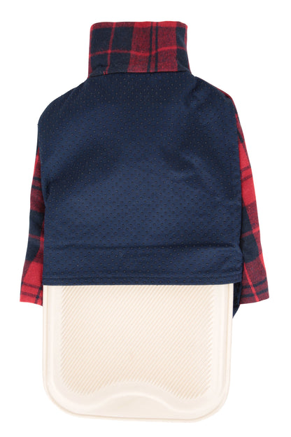 Mountain Warehouse 056463 CHECK HOT WATER BOTTLE WITH FOOT COMPARTMENT 2L