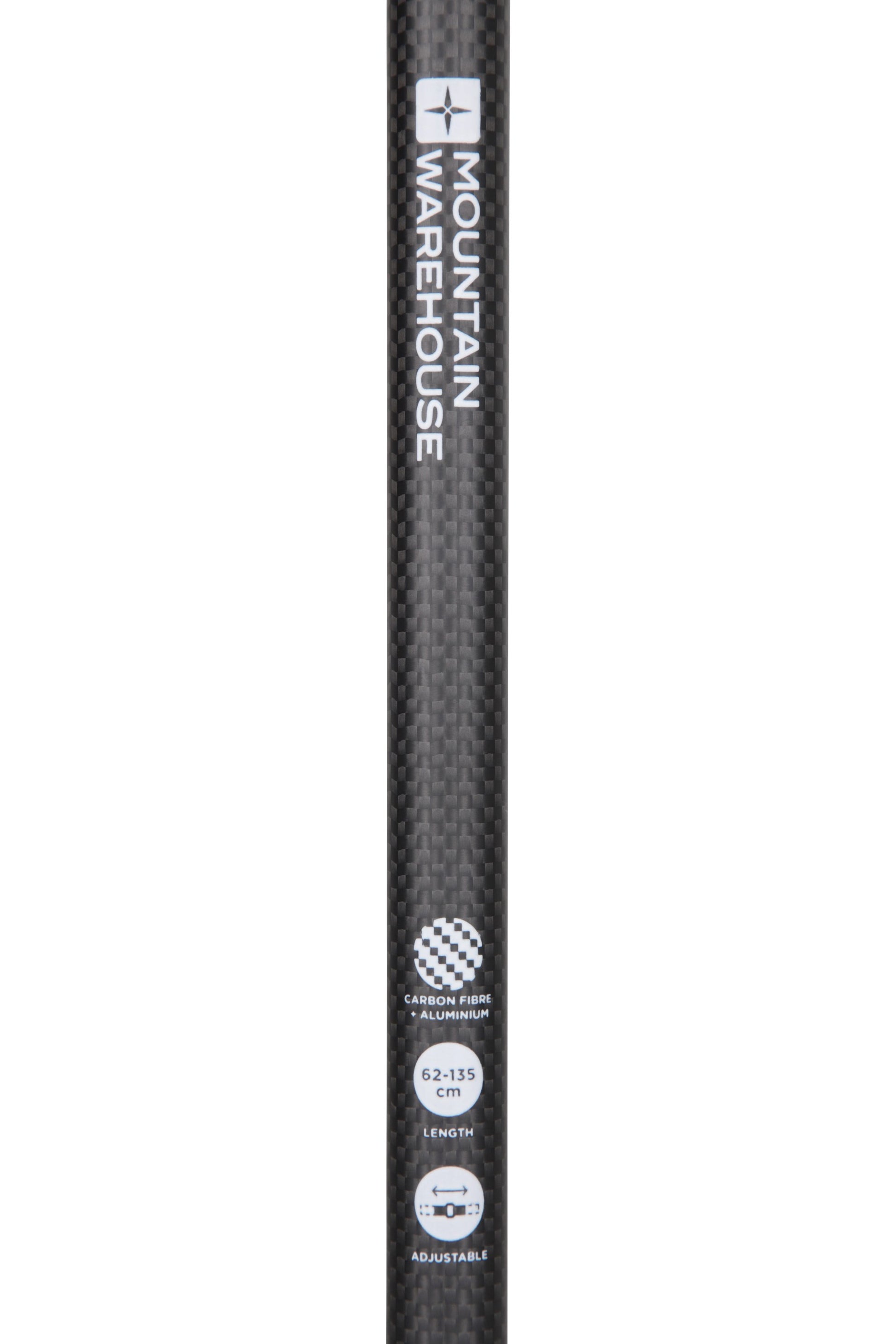 Mountain Warehouse 057143 BOWFELL CARBON QUICK LOCK WALKING POLE 2PK