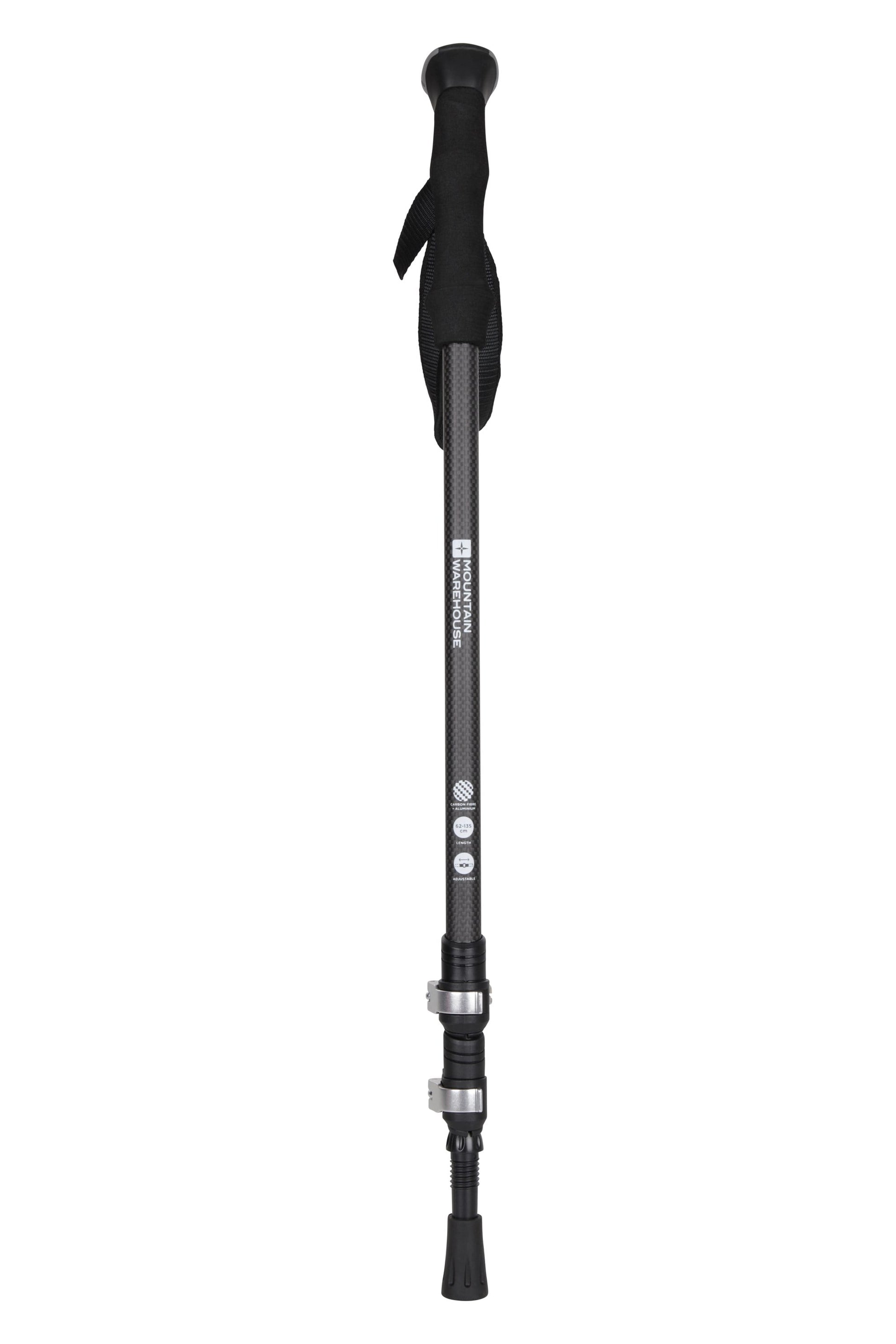 Mountain Warehouse 057143 BOWFELL CARBON QUICK LOCK WALKING POLE 2PK