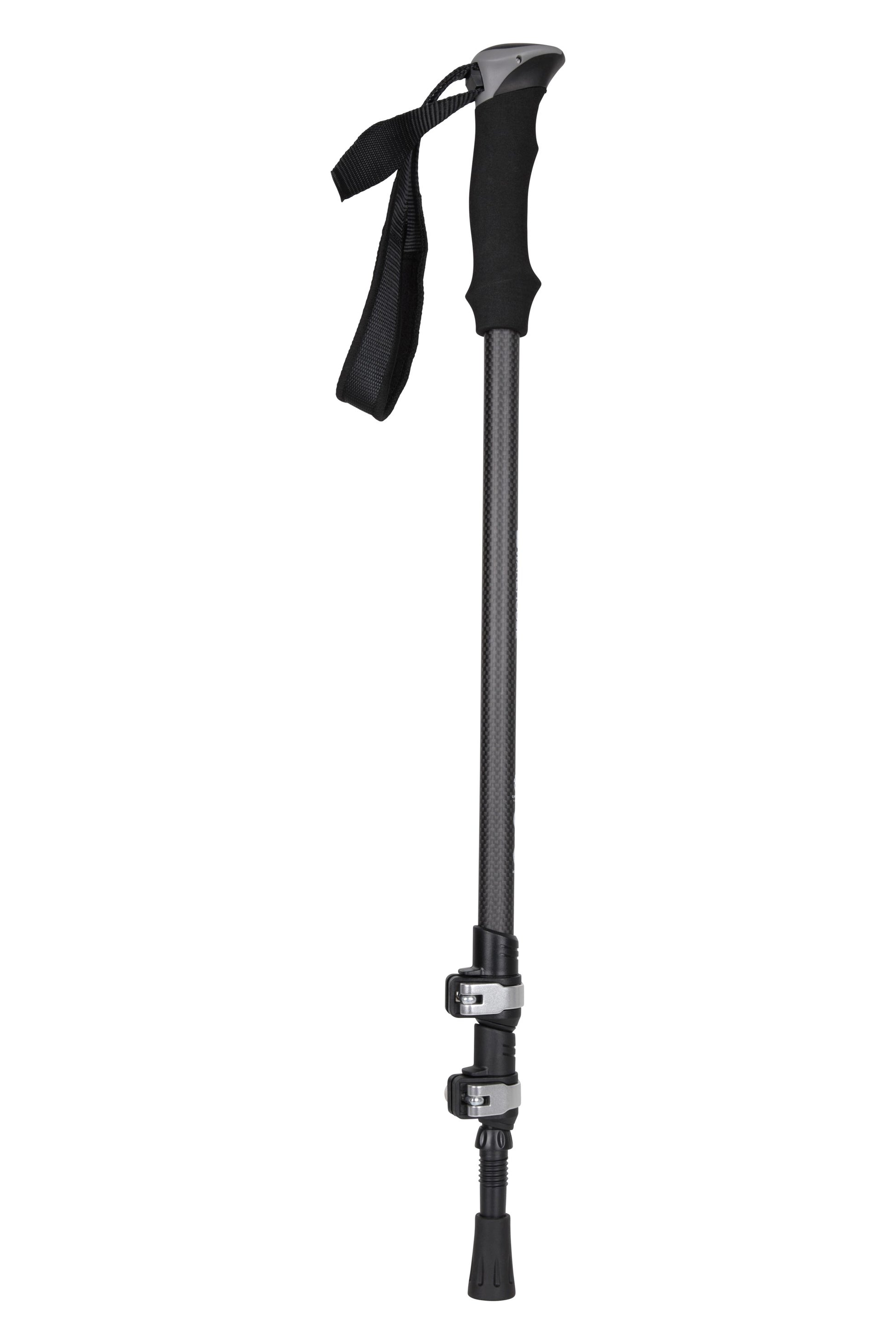 Mountain Warehouse 057143 BOWFELL CARBON QUICK LOCK WALKING POLE 2PK