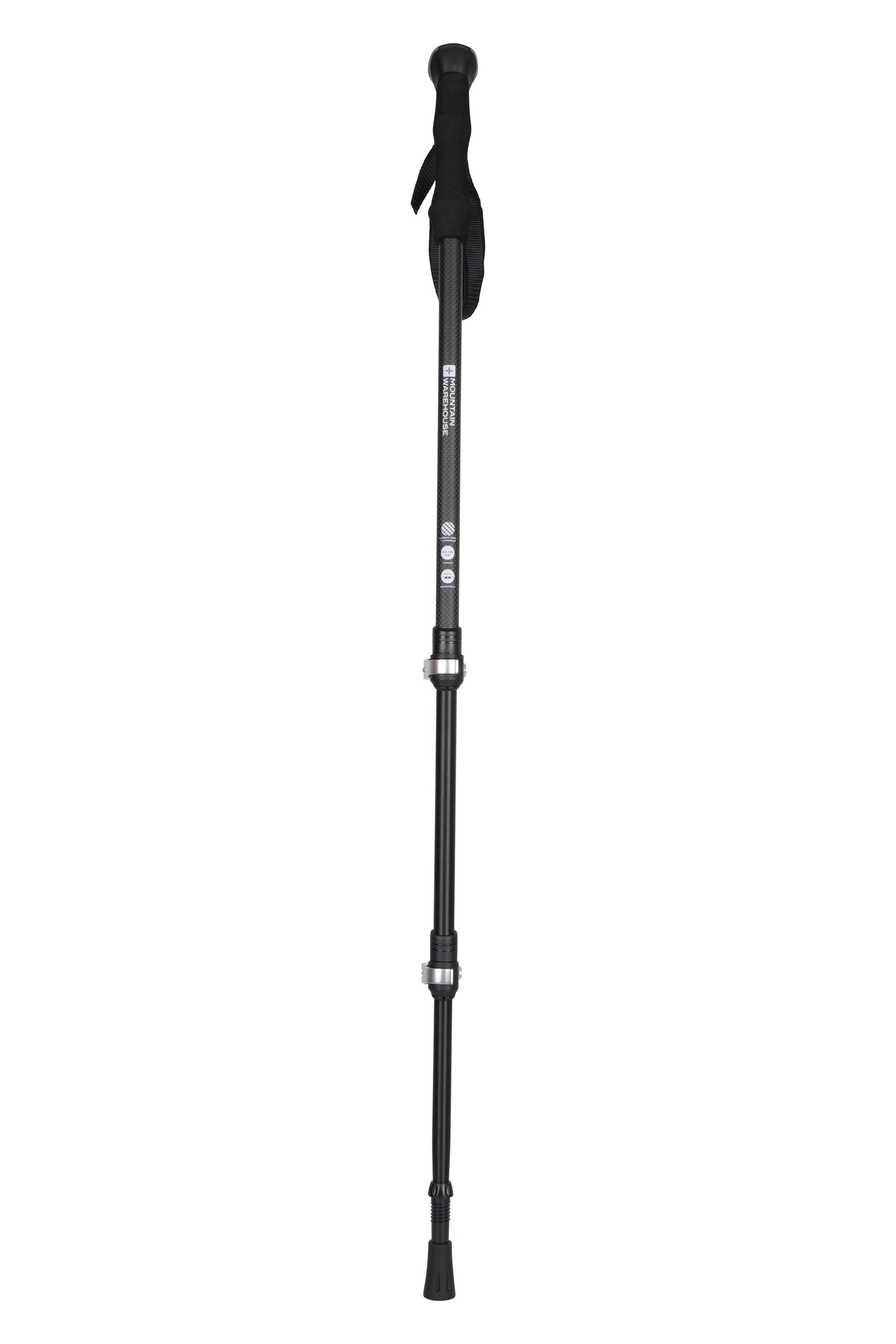 Mountain Warehouse 057143 BOWFELL CARBON QUICK LOCK WALKING POLE 2PK