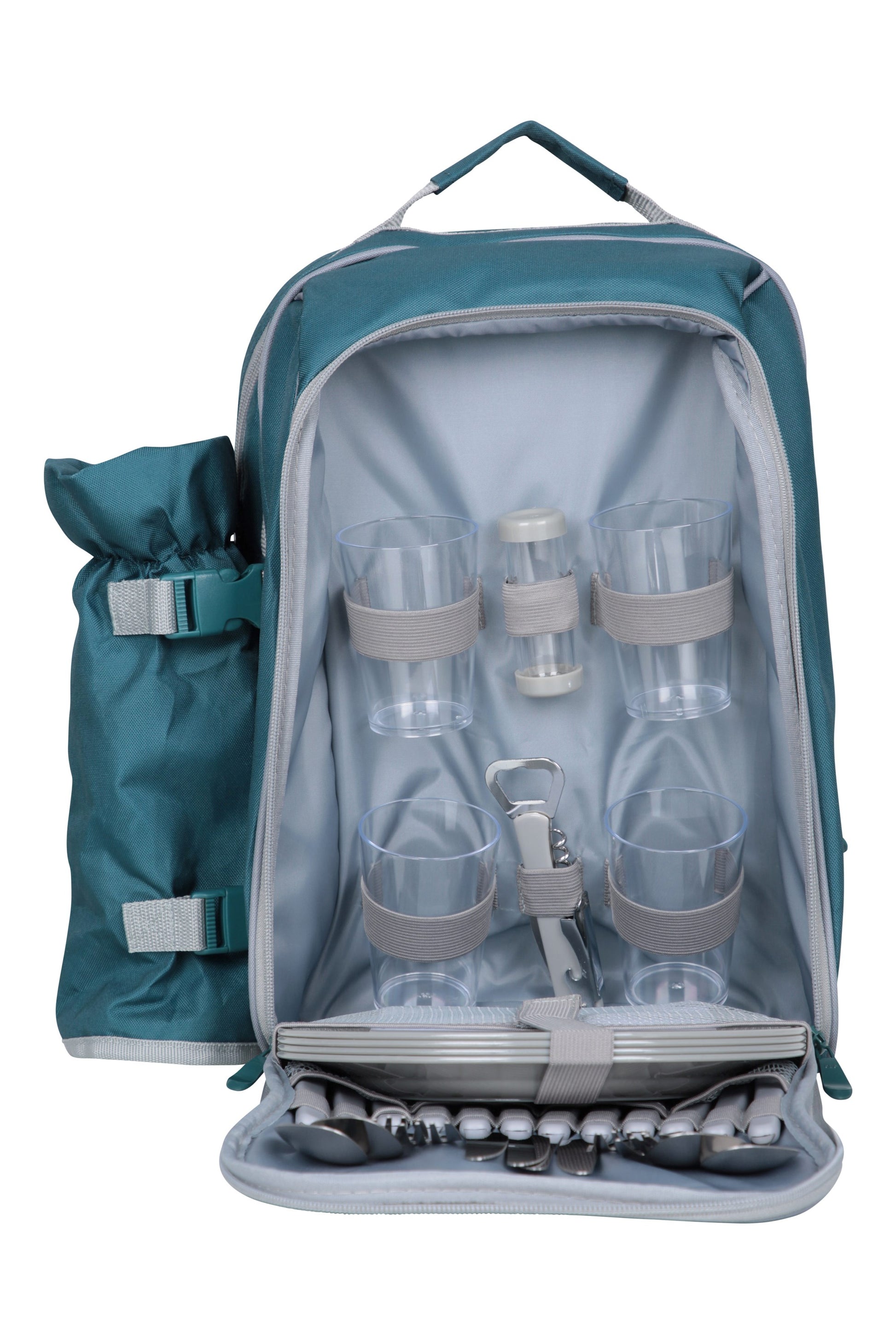 Mountain Warehouse 057932 4 PERSON PICNIC SET PLAIN 40L